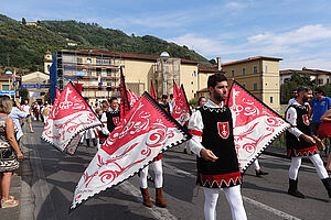 Palio de Pescia : défilé