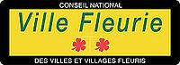 Panneau ville fleurie 2 fleurs